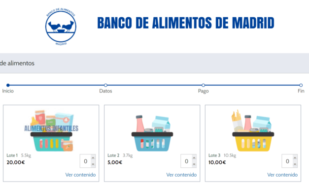 Los madrileños se vuelcan con la recogida online del Banco de Alimentos