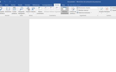 Cómo evitar que Word haga revisión de gramática y ortografía de un solo documento