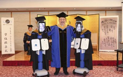 En Japón ya reemplazan a estudiantes con robots a lo Big Bang Theory