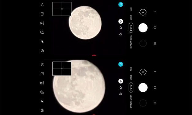 Así de sorprendente se ve la Luna con el zoom del Galaxy S20 Ultra