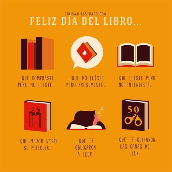 Los memes más graciosos del Día del Libro para compartir con familia y amigos