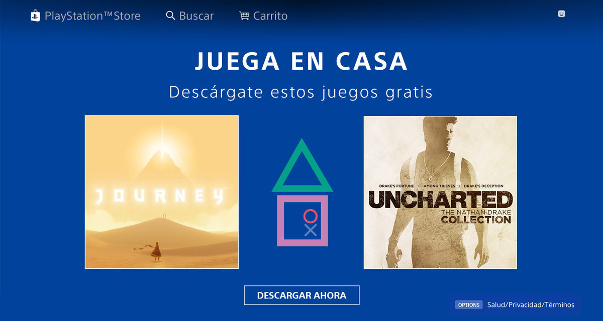 Cómo descargar todos los juegos de Uncharted y Journey gratis en PS4