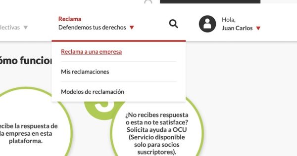 Cómo poner una reclamación online a través de OCU