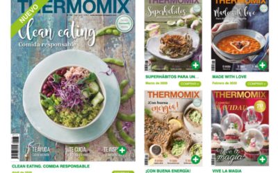 Consigue todas las recetas de la revista de la Thermomix gratis por el encierro