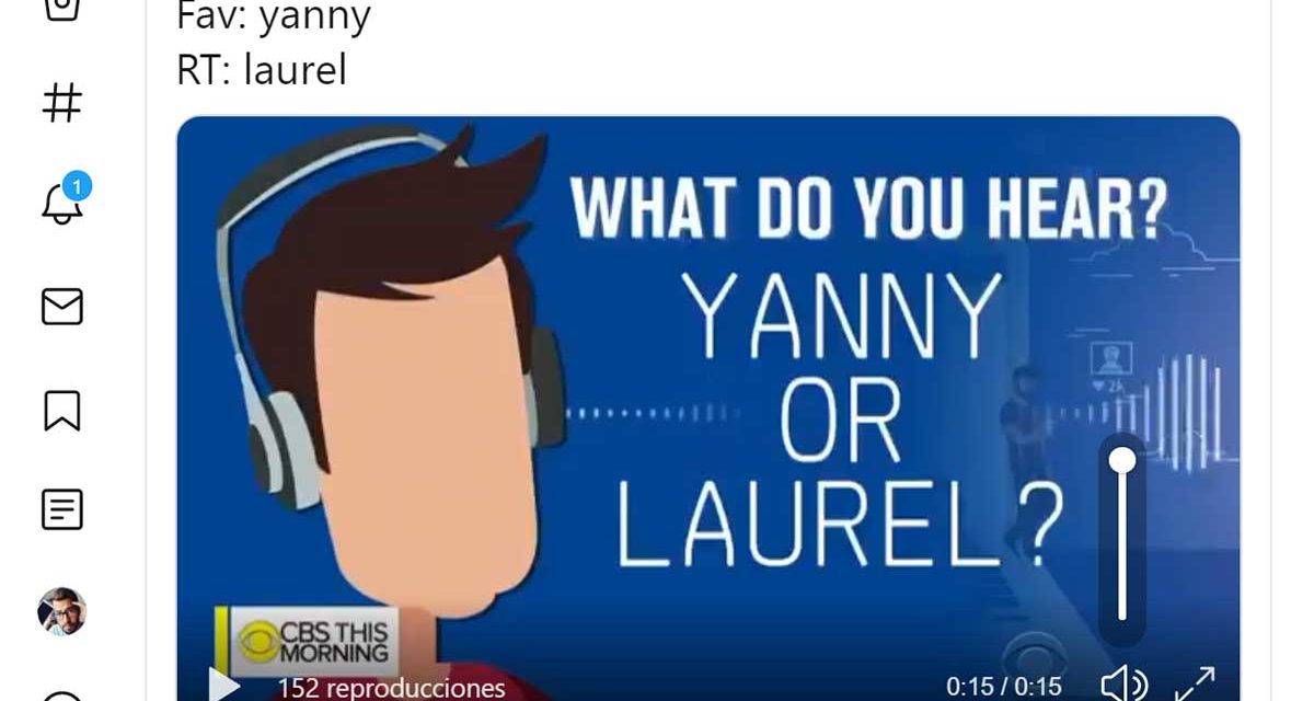 ¿Escuchas Yanny o Laurel? El nuevo reto que está revolucionando Internet