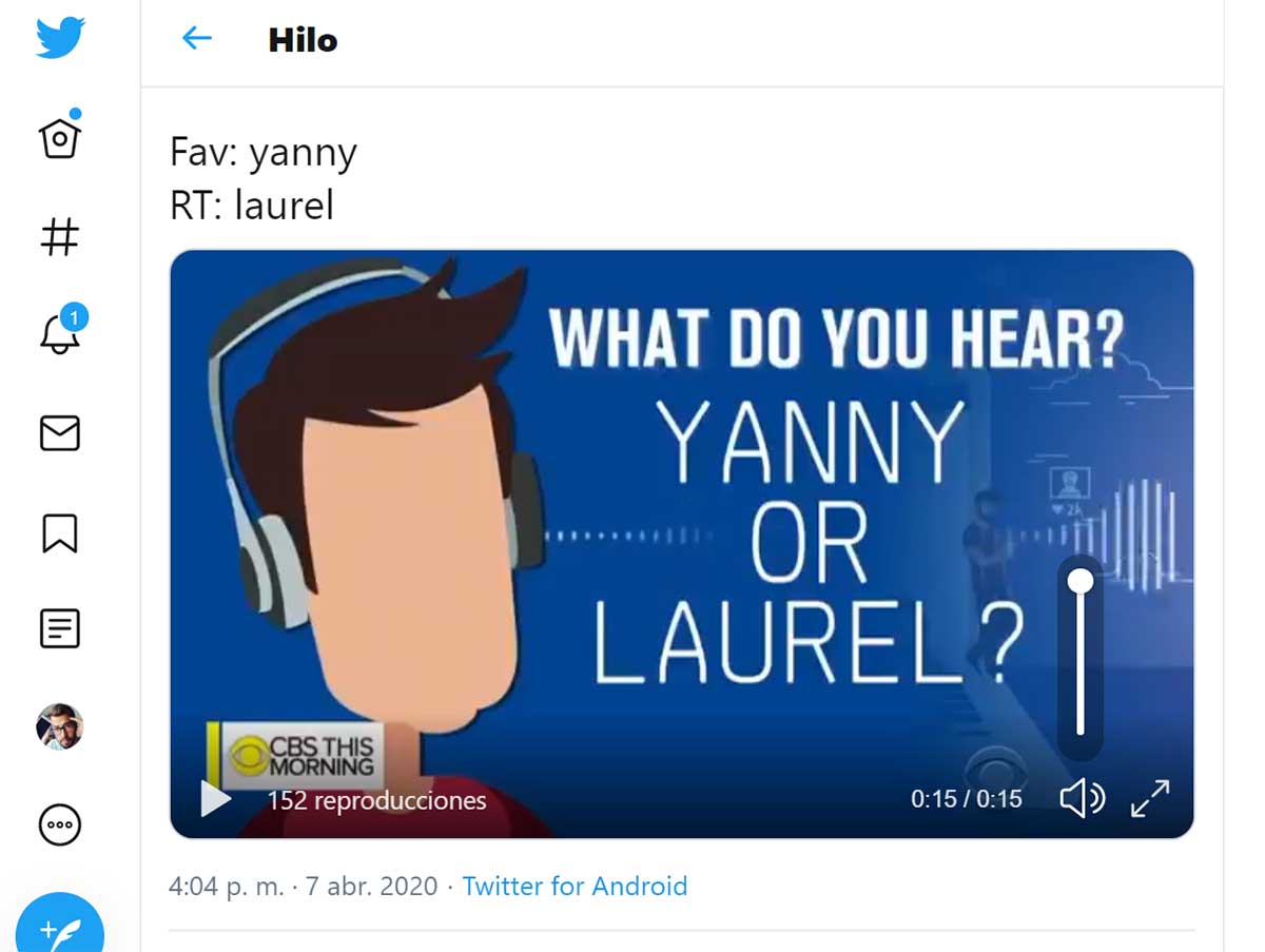 ¿Escuchas Yanny o Laurel? El nuevo reto que está revolucionando Internet