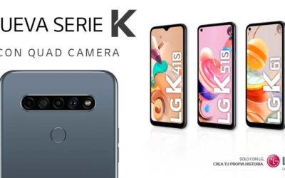 Cuatro cámaras, gran pantalla y entretenimiento por muy poco, así es la nueva Serie K 2020 de LG