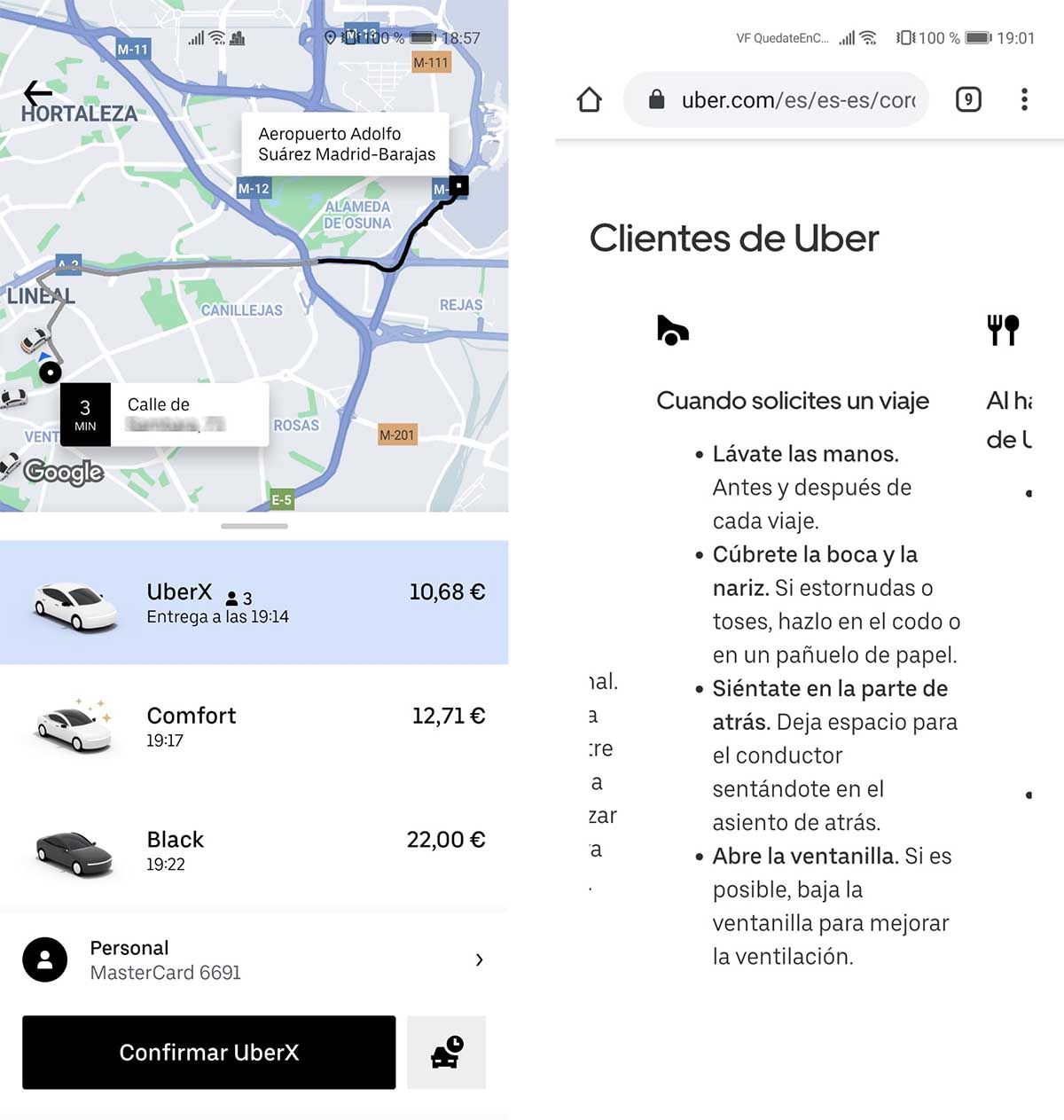 uber COVID19