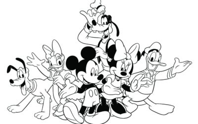 Más de 300 dibujos Disney para colorear que puedes descargar e imprimir