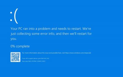 Qué significan los códigos de la pantalla azul de la muerte de Windows 10