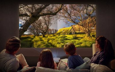 Luces, palomitas y acción: aprovecha al máximo tu proyector de LG junto a la familia