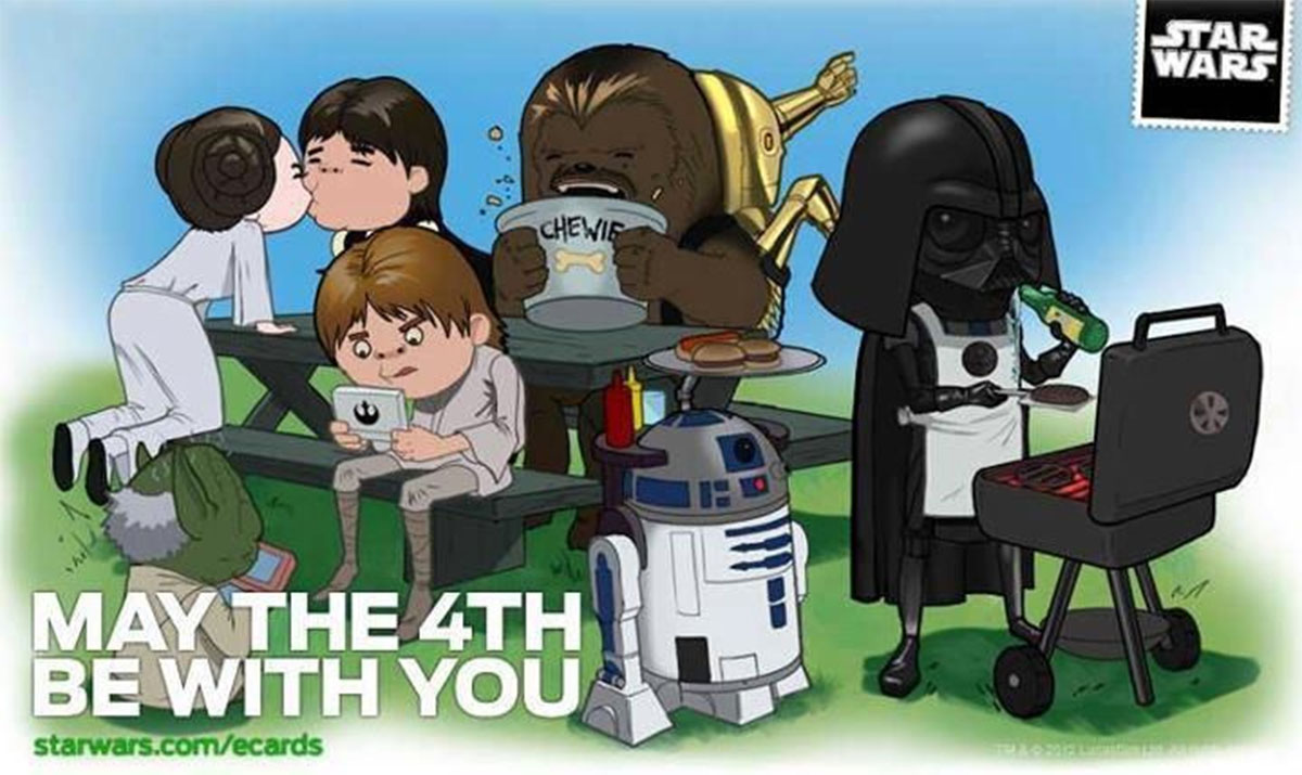 Stickers, GIFs y memes para enviar el día de Star Wars por WhatsApp