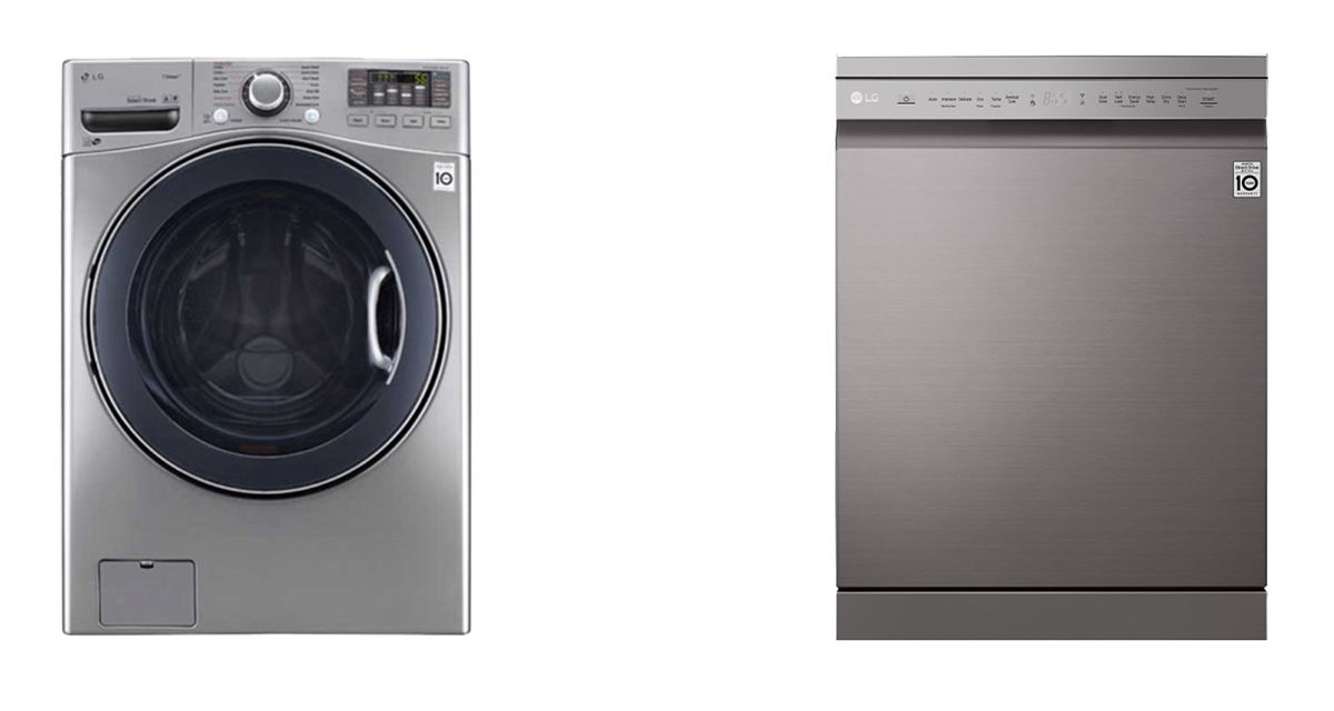 Estas son las tecnologías que usan las lavadoras y lavavajillas de LG para mejorar la higiene