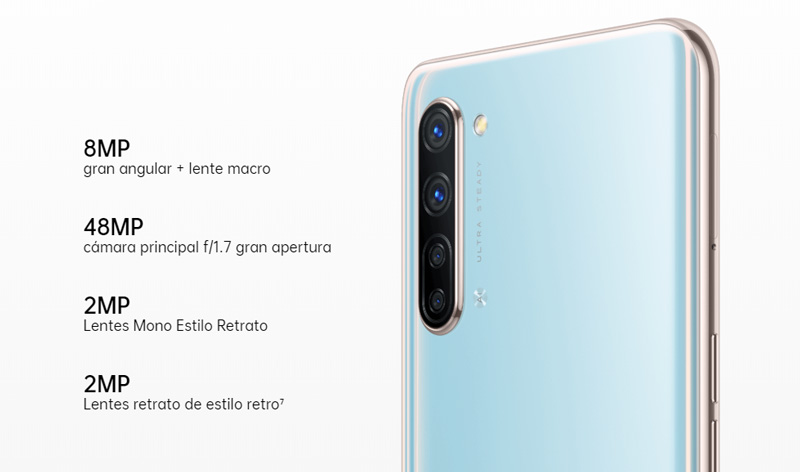 4 móviles de Oppo para vacaciones cámaras Lite