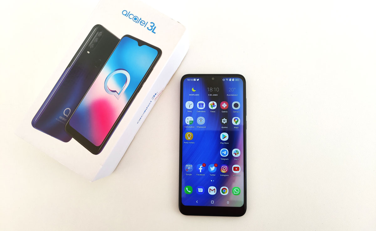 Os contamos todo lo que ofrece el Alcatel 3L (2020) tras probarlo durante una semana