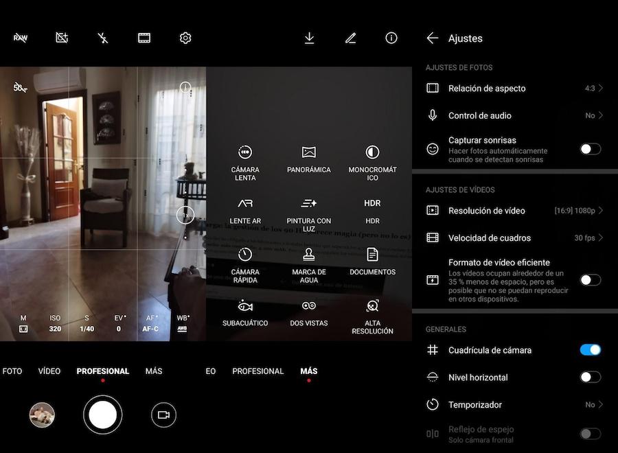 aplicacion camara huawei p40 pro plus
