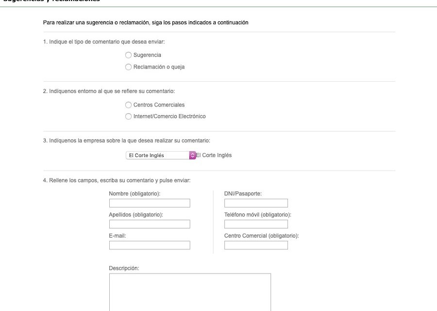 Atención al cliente de El Corte Inglés: teléfono, contacto y correo de soporte
