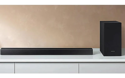 Nuevas barras de sonido Serie T de Samsung, con 2.1 canales y Bluetooth