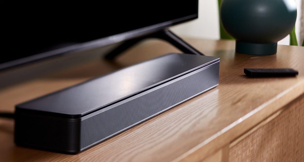 Bose TV Speaker, su nueva barra de sonido más asequible