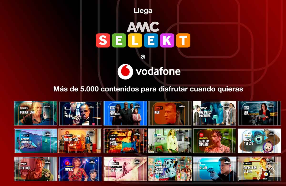 Estos son los contenidos de AMC que llegan gratis a Vodafone TV