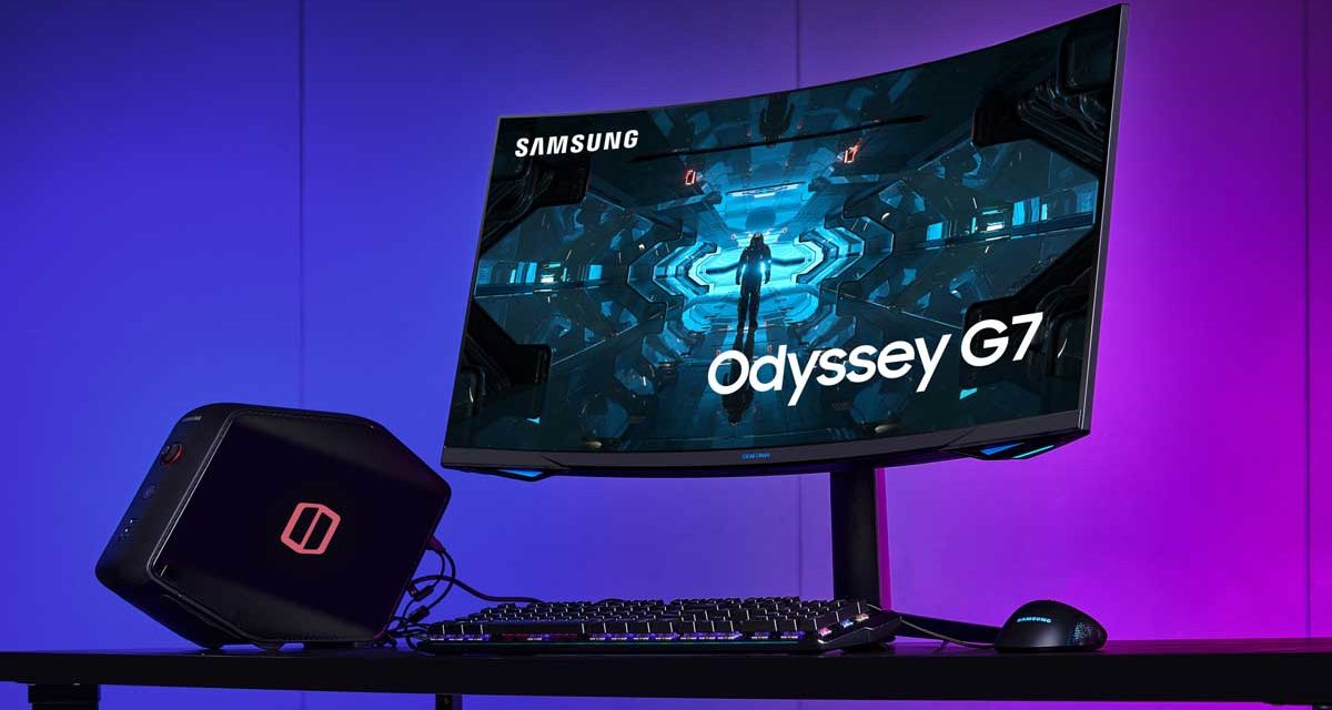 Curvas pronunciadas y 240 Hz para el monitor gaming Samsung Odyssey G7