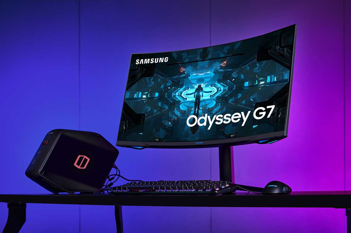 Curvas pronunciadas y 240 Hz para el monitor gaming Samsung Odyssey G7