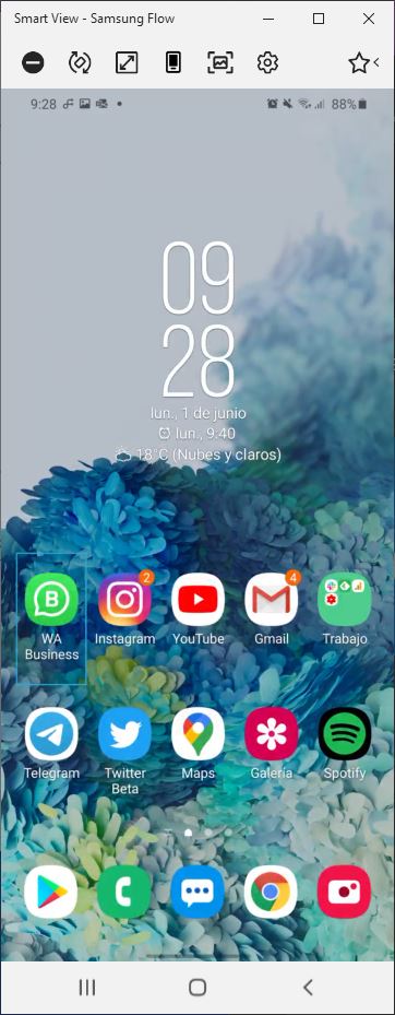 Cómo ver la pantalla de un móvil Android en un ordenador 4