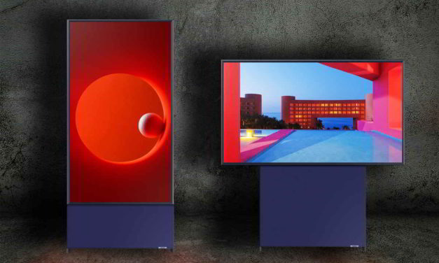 Samsung The Sero, el televisor que rota como si fuera la pantalla de un móvil