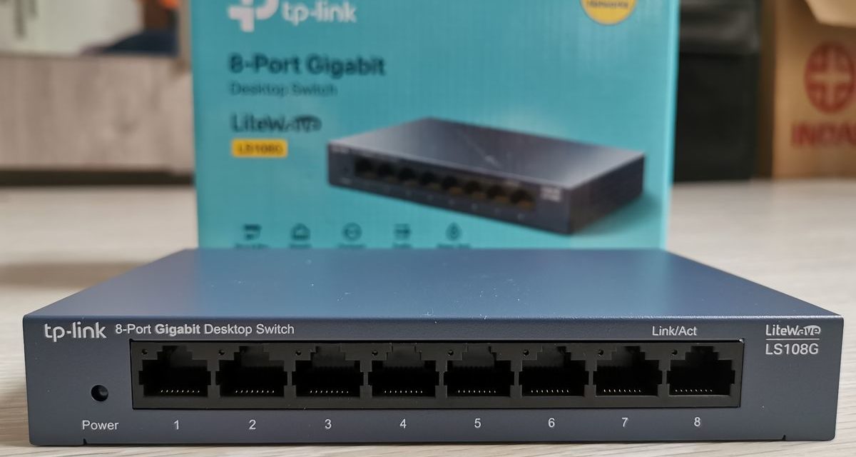 TP-Link LS108G, un switch para mejorar la conexión a Internet de tu casa