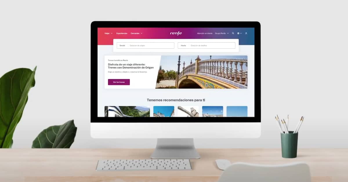 Esto es lo que te interesa saber sobre el nuevo diseño de la web de Renfe