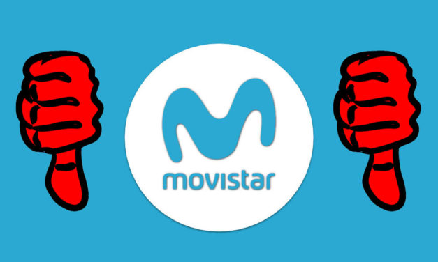 Problemas con Movistar, el servicio funciona mal y la página web está caída