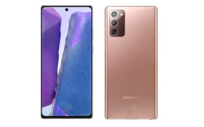 Filtran casi todas las especificaciones y aspecto del Samsung Galaxy Note 20