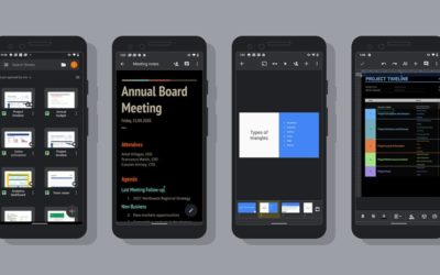 Cómo configurar el modo oscuro en las apps de Google Docs