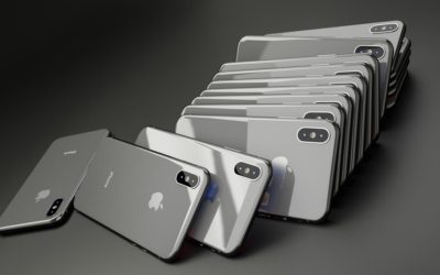 ¿Cuántos componentes del iPhone están fabricados por Samsung?