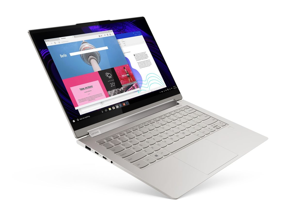 Lenovo Yoga 9i 14", un portátil con cubierta de cuero y hasta 18 horas de uso