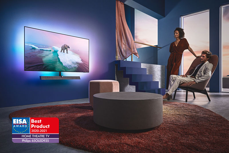 Philips OLED+935, ahora más inteligente y con barra de sonido integrada B&W 4 oficial Philips OLED+935 IA