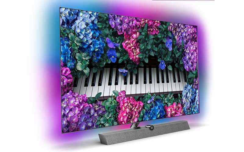 Philips OLED+935, ahora más inteligente y con barra de sonido integrada B&W 8 oficial Philips OLED+935 sonido