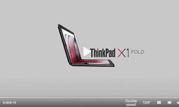 Lenovo muestra en un nuevo vídeo cómo será su primer portátil con pantalla plegable
