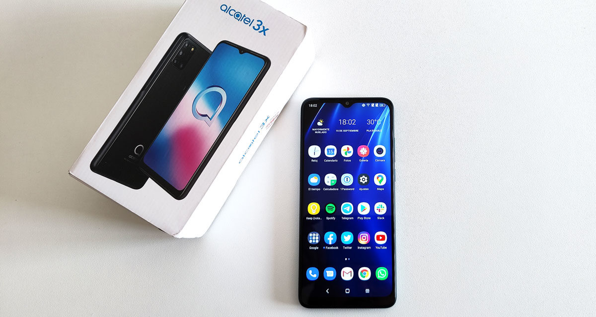 Alcatel 3X 4CAM, probamos este móvil con cuatro cámaras y buen precio