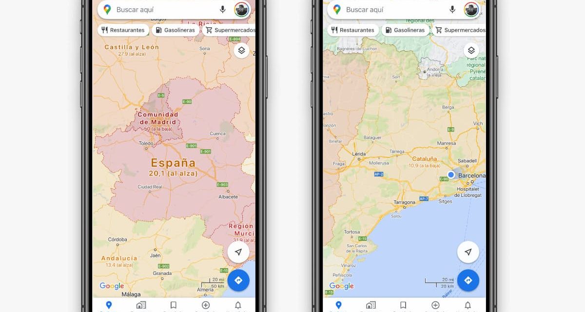 Cómo configurar y usar la capa para ver la incidencia de COVID en Google Maps