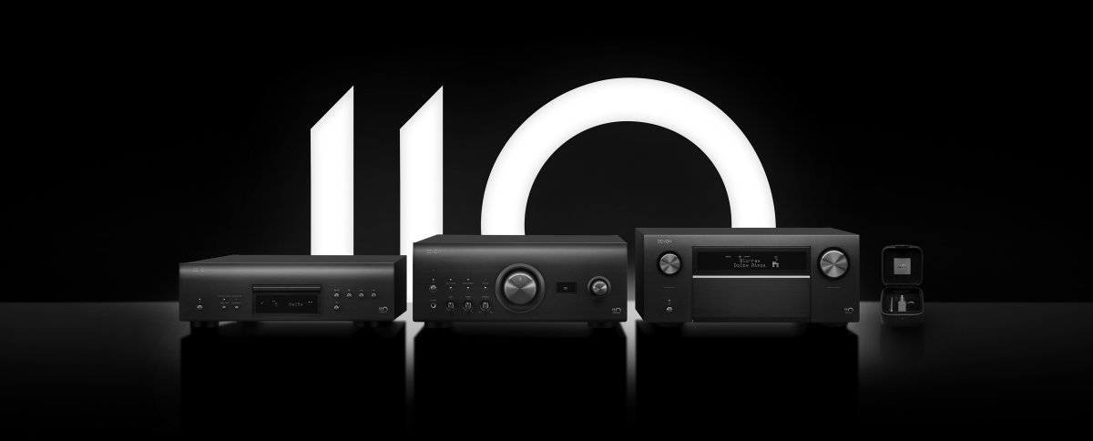 Denon Serie 110 Aniversario: cuatro nuevos productos de alta gama