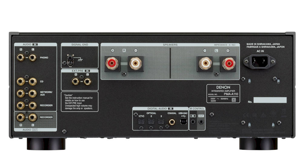 Denon Serie 110 Aniversario: cuatro nuevos productos de alta gama 6 Denon PMA-A110 (4)