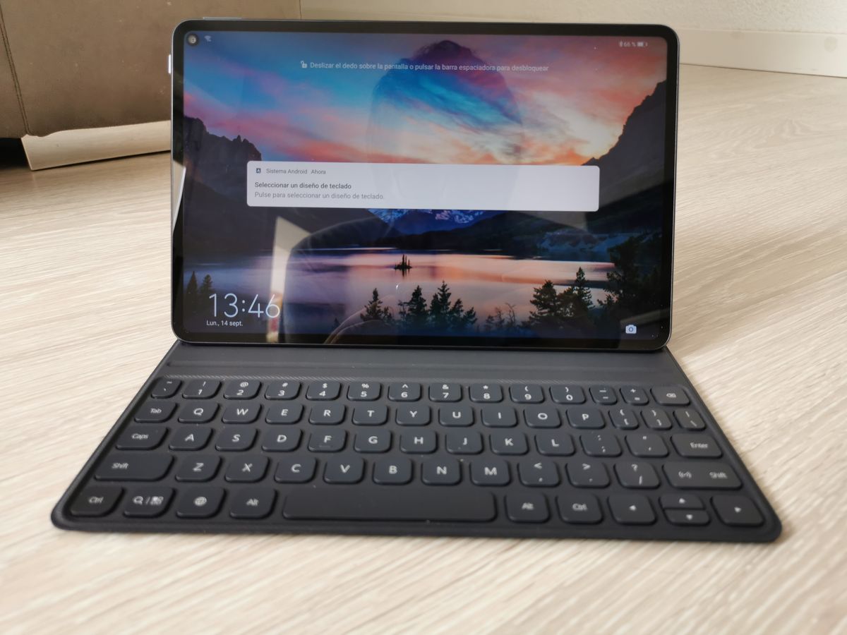 Huawei MatePad Pro con teclado