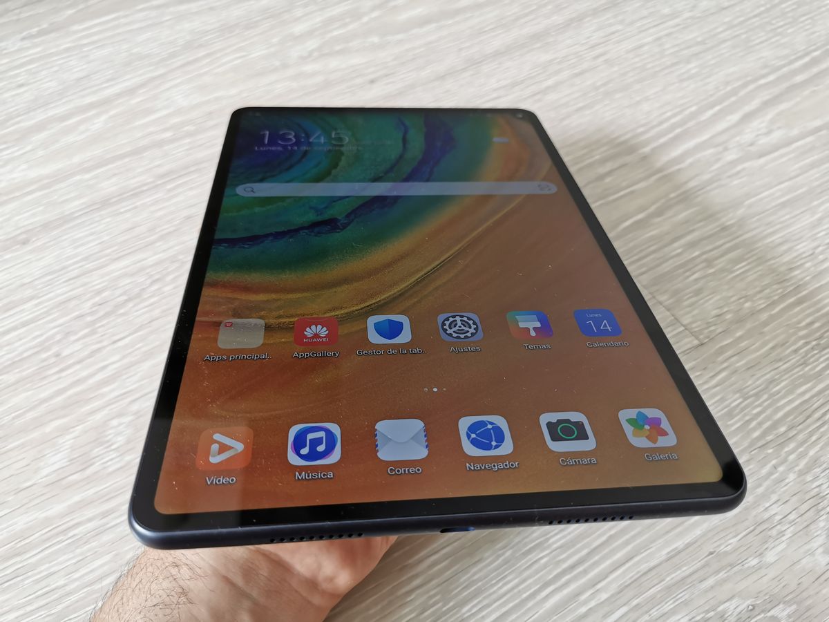 Huawei MatePad Pro otra vista pantalla