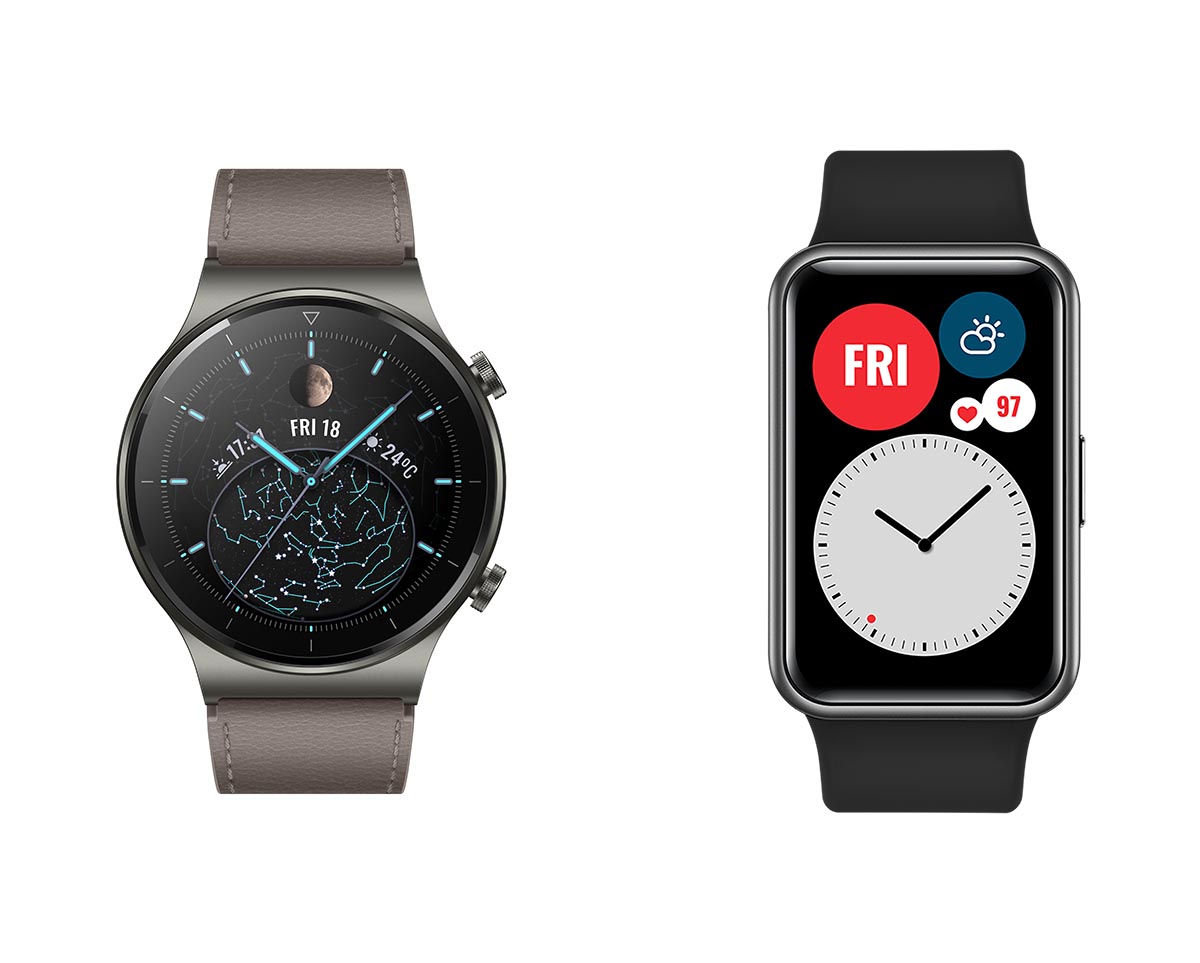 Huawei Watch GT 2 Pro y Watch Fit, vuelven los smartwatch cuadrados