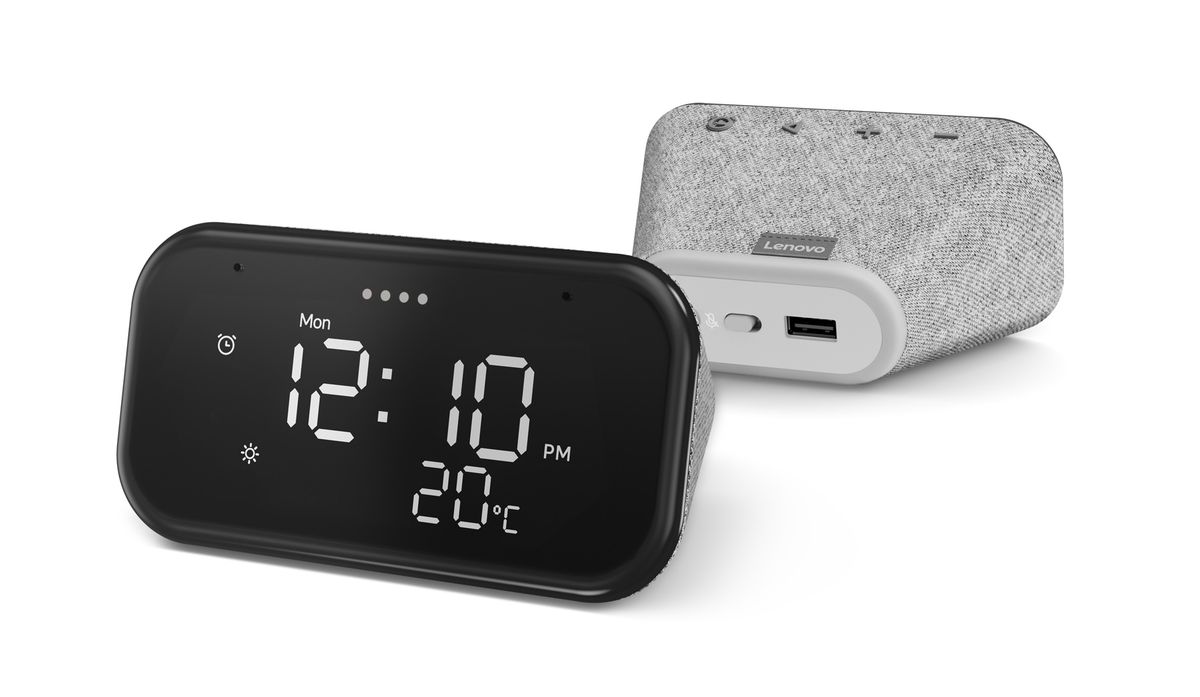 Lenovo Smart Clock Essential, un reloj despertador con asistente de Google 1