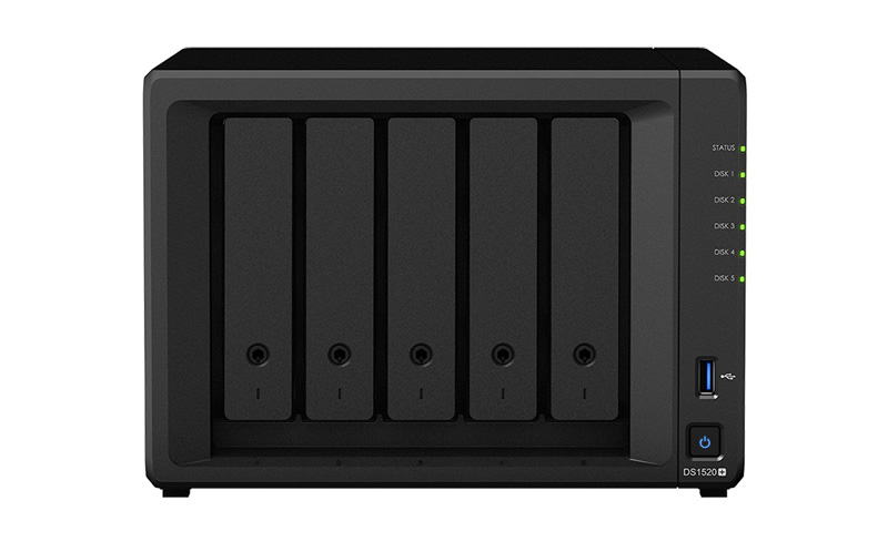 oficial Synology DiskStation DS1520+ frontal