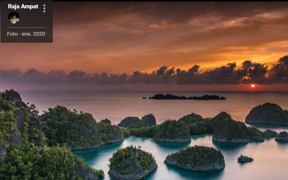 8 lugares que puedes visitar con Google Maps que quitan el hipo 7 Raja Ampat
