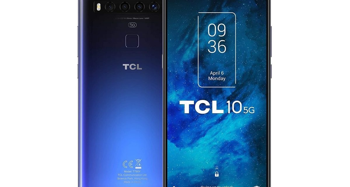 TCL 10 5G, un móvil completo con 5G, precio atractivo y cuatro cámaras