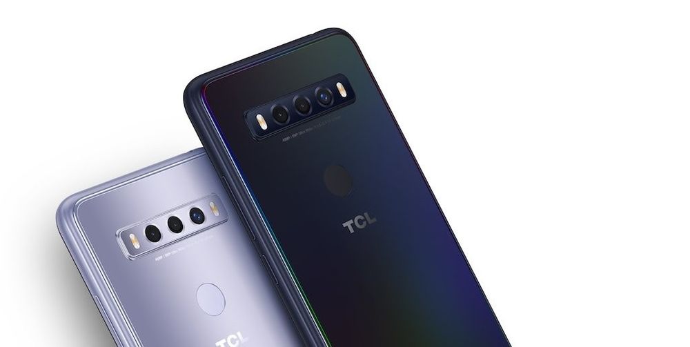 TCL 10 SE dos colores